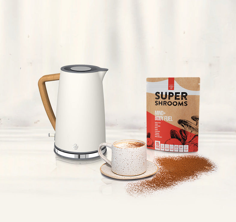 Mind + body fuel blend coffee alternative banner